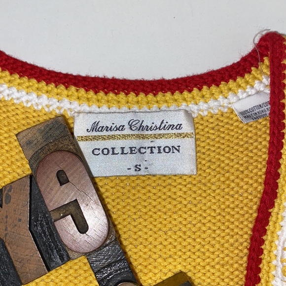 MARISA CHRISTINA Collection Floral Cotton Vest - Picture 5 of 8